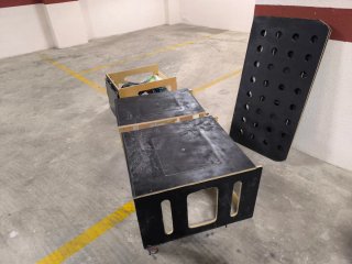 Mueble Camper Peugeot Rifter con Cajón