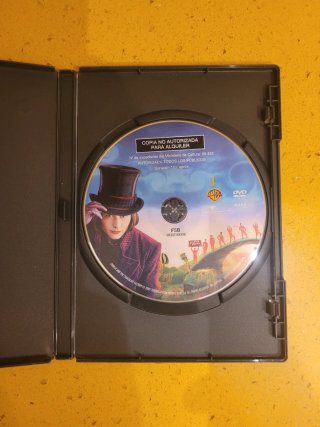 DVD Charlie y la Fábrica de Chocolate
