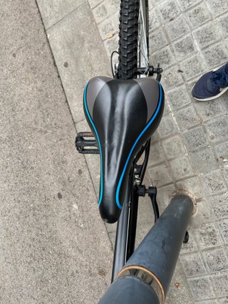 Bicicleta Infantil 24 Negra y Azul
