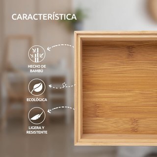 Organizzatore in bambù OSAKA di Compactor per la conservazione