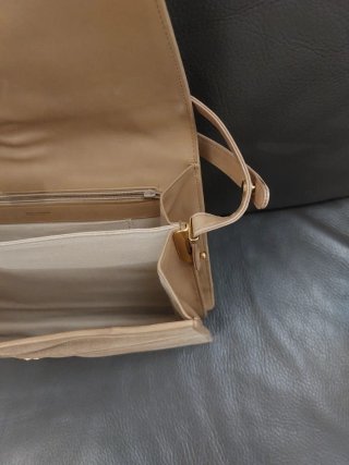 Borsa Nazareno Gabrielli scamosciata beige