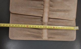 Borsa Nazareno Gabrielli scamosciata beige