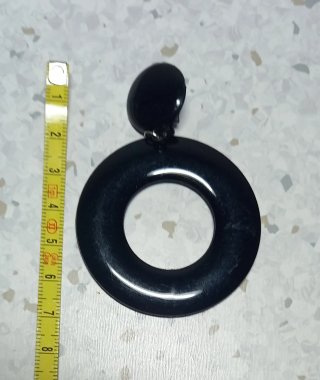 Pendientes Aro Negros
