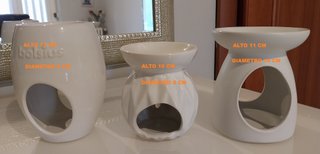 3 Bruciatori Ceramica Bianchi