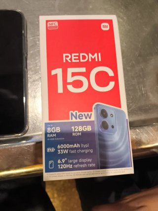 Xiaomi Redmi 15C 128GB Negro