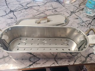 Pesciera in acciaio inox