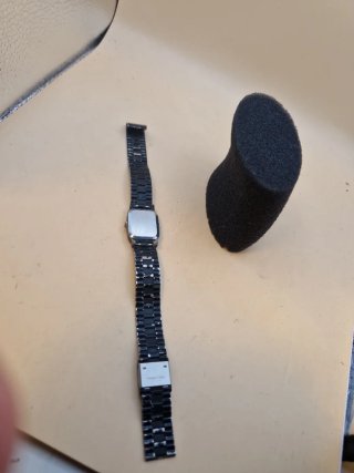 Orologio Cartier Vintage Donna Nero/Oro
