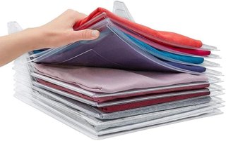 Organizzatore compatto salvaspazio per magliette