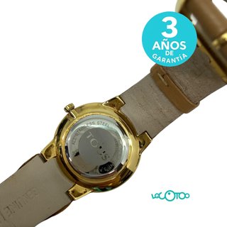 Reloj Tous Dorado y Marrón