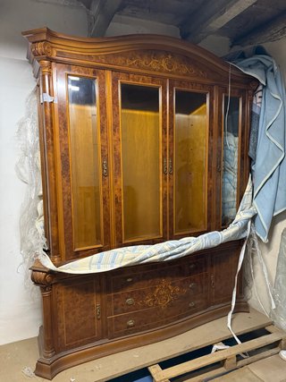 Vitrina Aparador Clásico Italiano Madera
