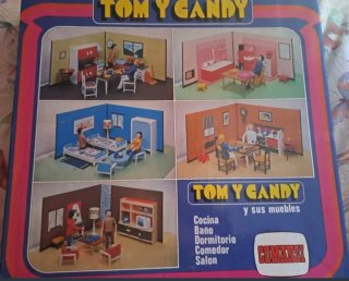 Juego Figuras Articuladas Años 70-80