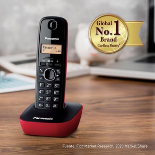 Panasonic teléfono inalámbrico con pantalla LCD