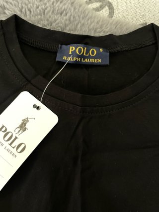 Camiseta Polo Ralph Lauren Negra talla S da asta M