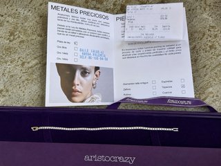 Pulsera Aristocrazy Plata Topacios