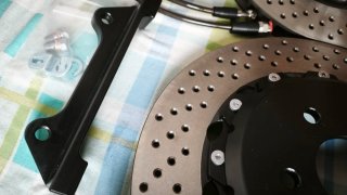 Kit Frenos Brembo 6 Pistones Dorado