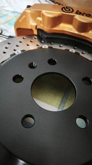 Kit Frenos Brembo 6 Pistones Dorado