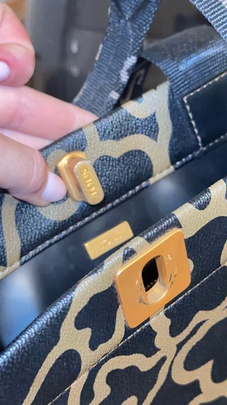 Bolso Tote Tous Negro y Marrón