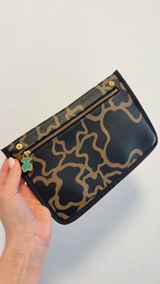 Bolso Tote Tous Negro y Marrón