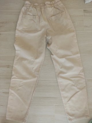 Pantalones Mango Beige Talla M