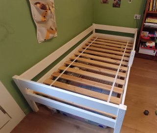 Cama infantil madera 90x190