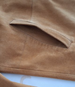 Chaqueta Cortefiel Ante Cabritilla