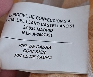 Chaqueta Cortefiel Ante Cabritilla