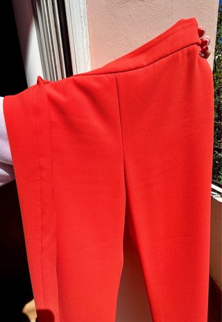 Pantalón Pedro del Hierro recto naranja 38/40