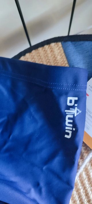 Culotte  B'Twin, Decathlon Talla M/L Azul