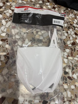 Careta Polisport YZ 85 Blanca