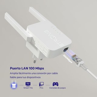 STRONG amplificador y repetidor WiFi rápido