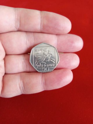 Lote 6 monedas Chipre