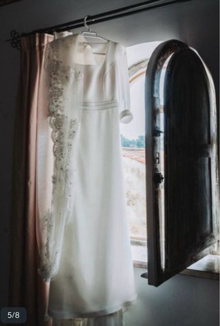 Elegante vestido de Novia