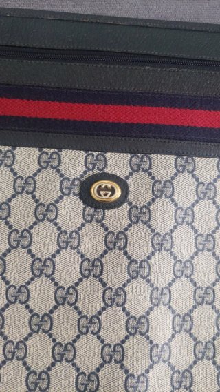 Portadocumenti Gucci Beige
