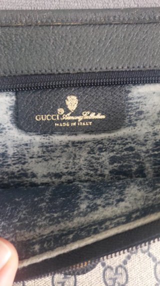Portadocumenti Gucci Beige