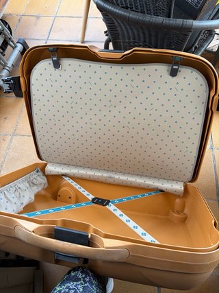 Maleta Samsonite XL Beige/ ocre