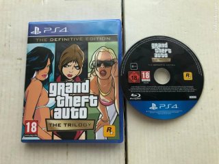 GTA Trilogy Definitive Edition PS4