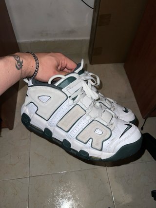 Nike Air More Uptempo Verde e Bianco