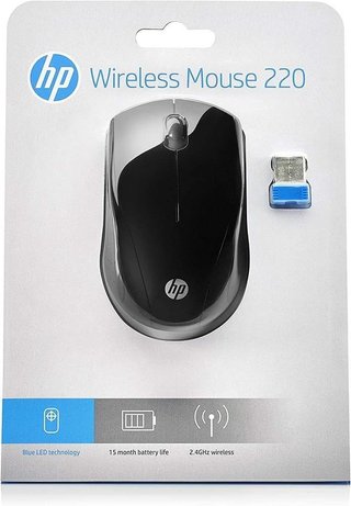 HP ratón inalámbrico cómodo y duradero