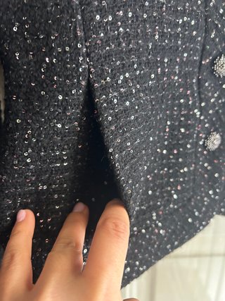 Giacca  Tweed Nero