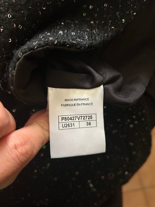 Giacca  Tweed Nero