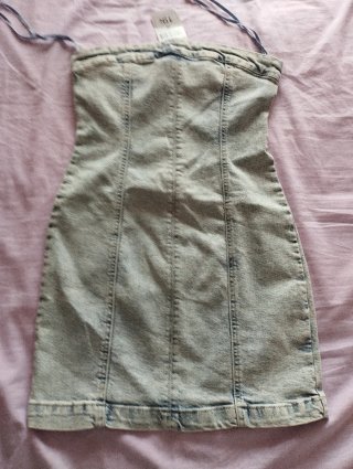 Vestido vaquero Lefties Talla S