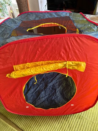 Casita de nylon plegable infantil