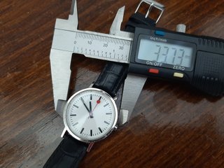 RELOJ MONDAINE FERROCARRILES SUIZOS SBB CFF FFS