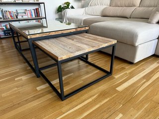 Set mesas centro Maison du Monde Long Island crist
