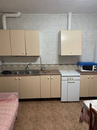 Cocina modular madera beige