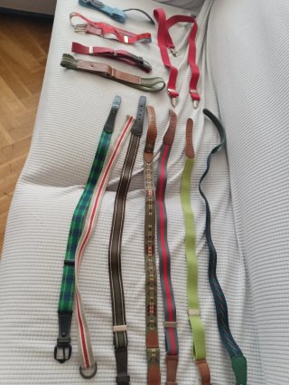 Otto cinture per bambini nuove, età 5 anni più regalo