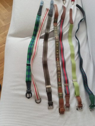 Otto cinture per bambini nuove, età 5 anni più regalo