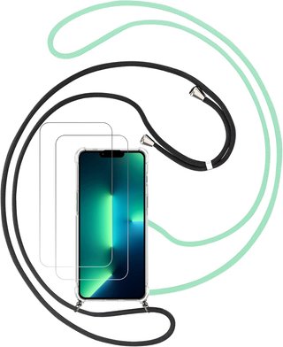 Custodia trasparente con cinturino e protezione per fotocamera