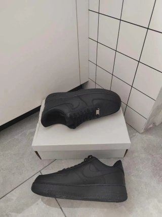 Nike Air Force 1 Nere Taglia 38