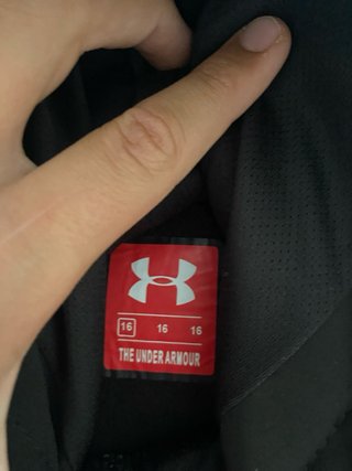 Conjunto Under Armour Negro